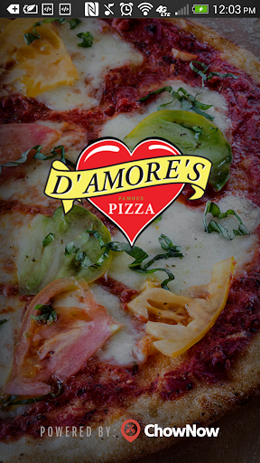 Android application D'Amore's Famous Pizza screenshort