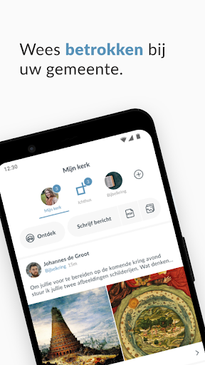 Android application Ichthuskerk screenshort