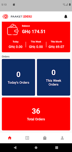 Paaket Rider Screen 2