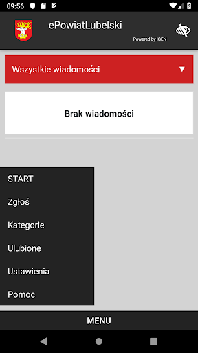 Android application ePowiatLubelski screenshort