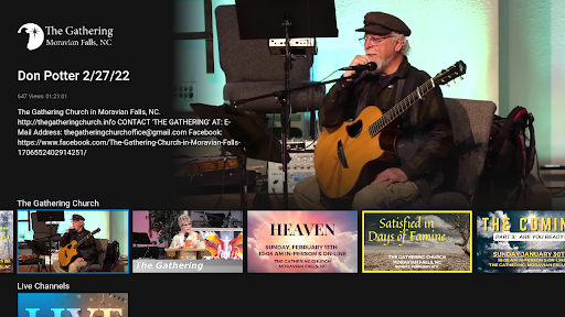 The Gathering TV Screen 2