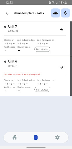 AuditVista Screen 2