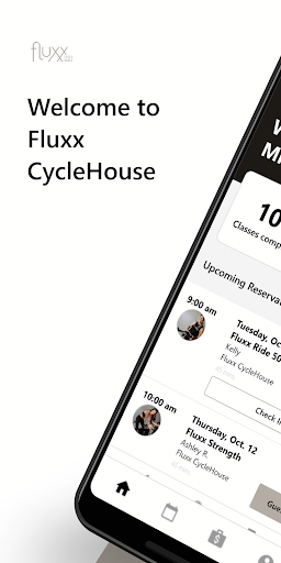 Android application Fluxx CycleHouse screenshort