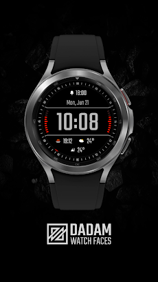 DADAM45 Digital Watch Faceのおすすめ画像1