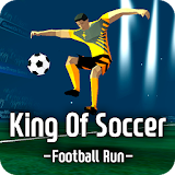King Of Soccer : Football run icon