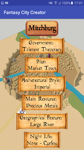 Fantasy City Creator Screen 2