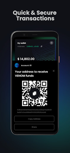 Venom Blockchain Wallet Screen 3