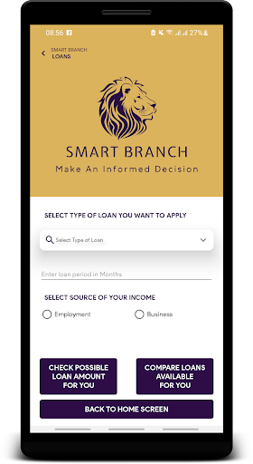 Smart Branch - Smart Banking Screen 3