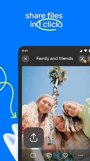 Screenshot of Cloud: Video, photo storage