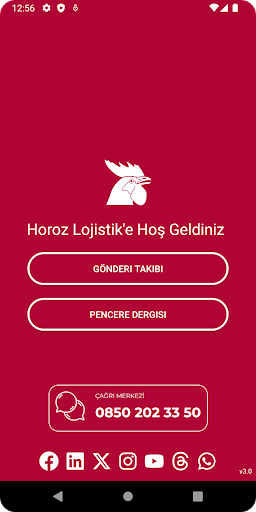 Android application Horoz Lojistik screenshort