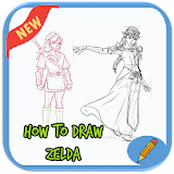 How to Draw Zelda icon