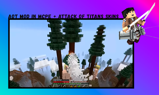 Aot Mod for Mcpe – titans mod Screen 3