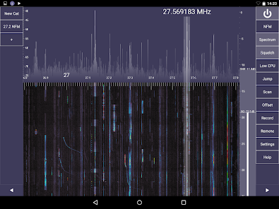 Software Defined Radio with Android Smartphones