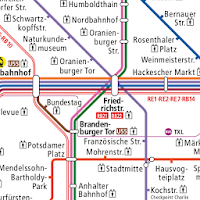 Berlin Liniennetz S und U Bahn