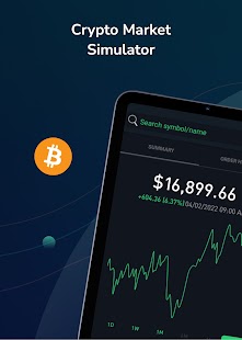 CryptoSim - Market Simulator Capture d'écran