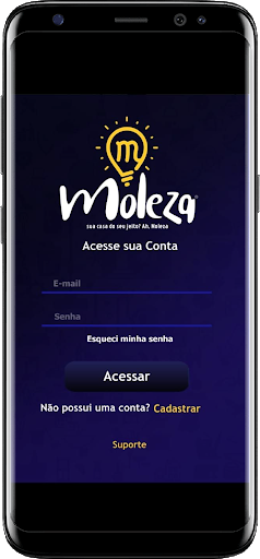 Android application Moleza - Manutenção e reparos screenshort
