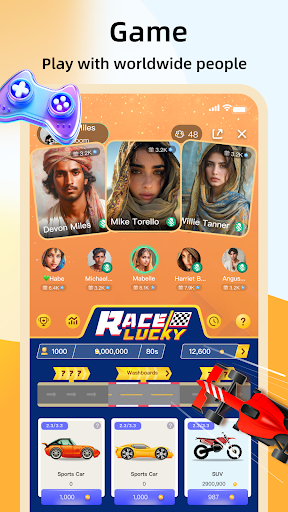 Gemgala - Party & Chat & Games Screen 3