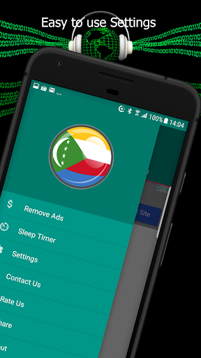 Comoros Islands Radio Stations Screen 3