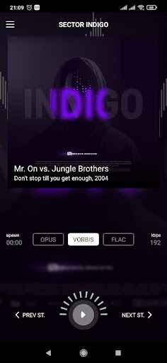 Android application SECTOR Radio screenshort