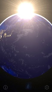 3D Earth - real earth image and space Screenshot