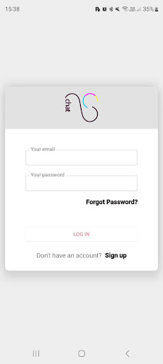 Android application NS Chat screenshort
