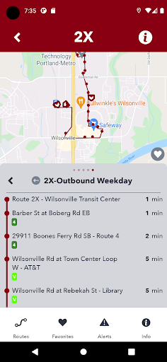 mySMARTbus Screen 2