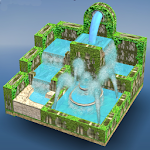 Flow Water Fountain 3D Puzzle Apk