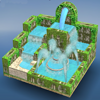 Flow Water Fountain 3д головоломка
