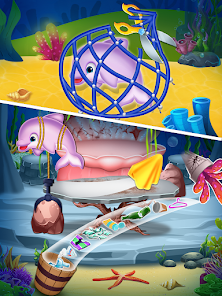 Captura de Pantalla 11 Princess mermaid babyshower android