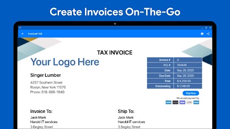 Receipt Generate Invoice Maker