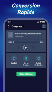 Convertir Vidéo en Audio/MP3