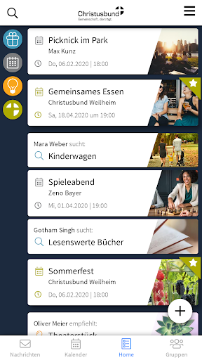 Android application Christusbund Weilheim screenshort