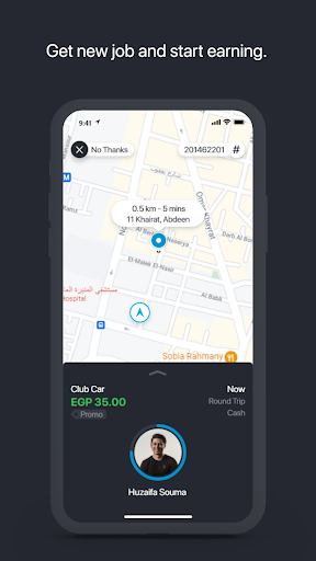 Android application SODIC Ride Driver screenshort