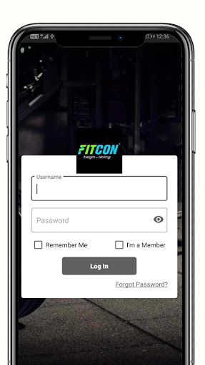 Fitcon Gym Screen 2