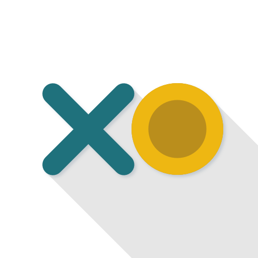 Minimal tic tac toe logo