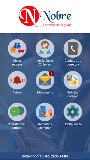 Android application Nobre Corretora screenshort