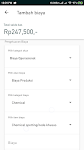 screenshot of Aplikasi Produksi Laundry - Sm