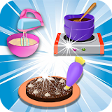 cooking games - flourless chocolate cake icon