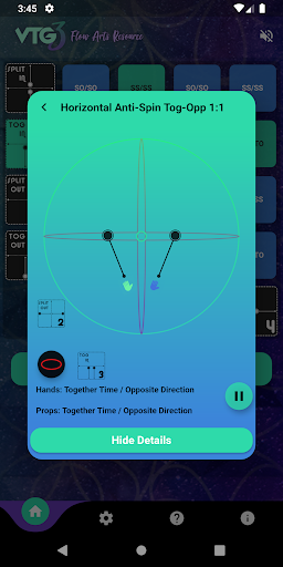 Android application VTG Lite - Flow Arts Resource screenshort