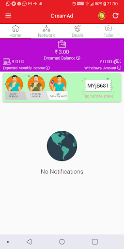 DreamAd - Play Games & Earn! Screen 3