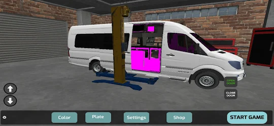 Simulador de minibús