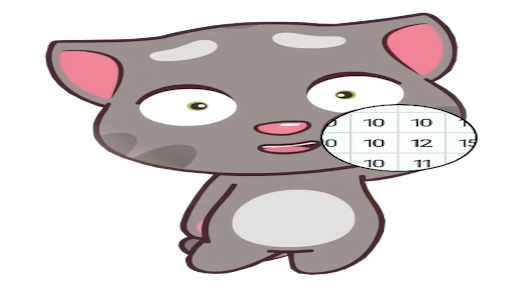 Android application Tom Talking Coloring Pixel Art screenshort