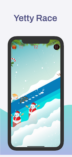 Android application Yetty Race screenshort