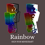 Cover Image of Download Skin Rainbow and Maps for Mine  APK