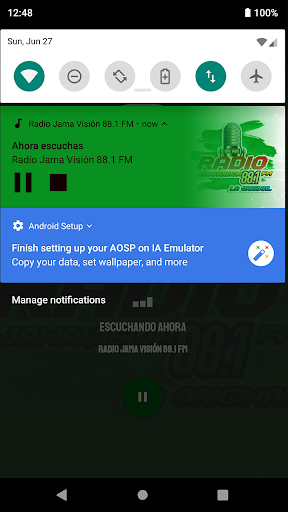 Radio Jama Visión 88.1 FM Screen 2
