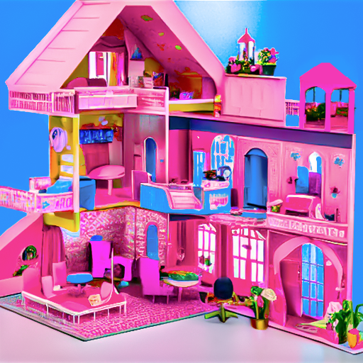 Decor Doll House Design Games logo
