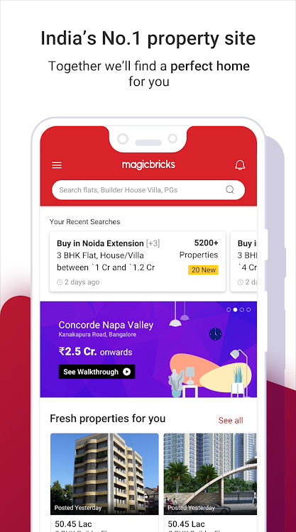 Magicbricks Buy, Rent Property - 9.4.4.7 - (Android)