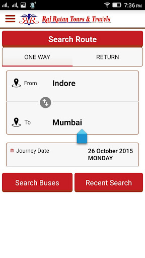 Raj Ratan Tours & Travels Screen 2