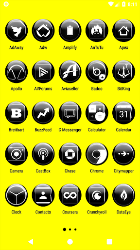 White Glass Orb Icon Pack Screen 2