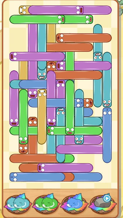 Silkworm Untangle Match - New - (Android)